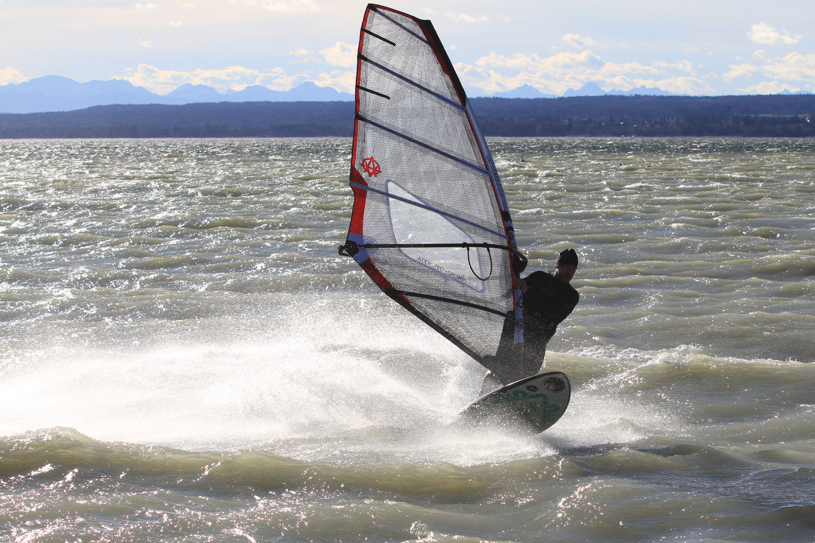 Windsurfen Report Ammersee 10.01.2015 - addicted Sports